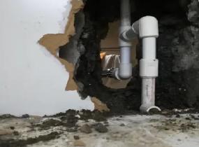 松山湖厨房下水管道漏水检测